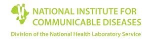 National Institute for Communicable Diseases